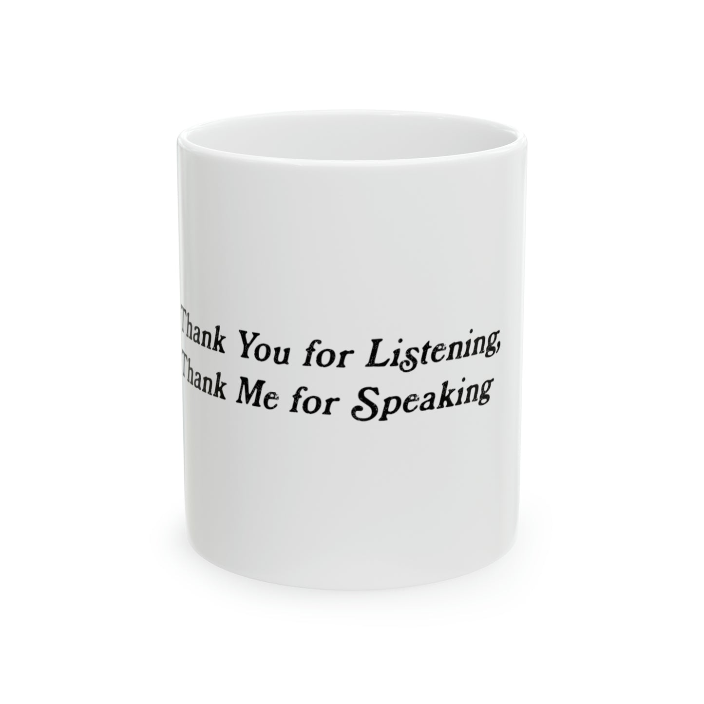 Thank You Ceramic Mug, 11oz