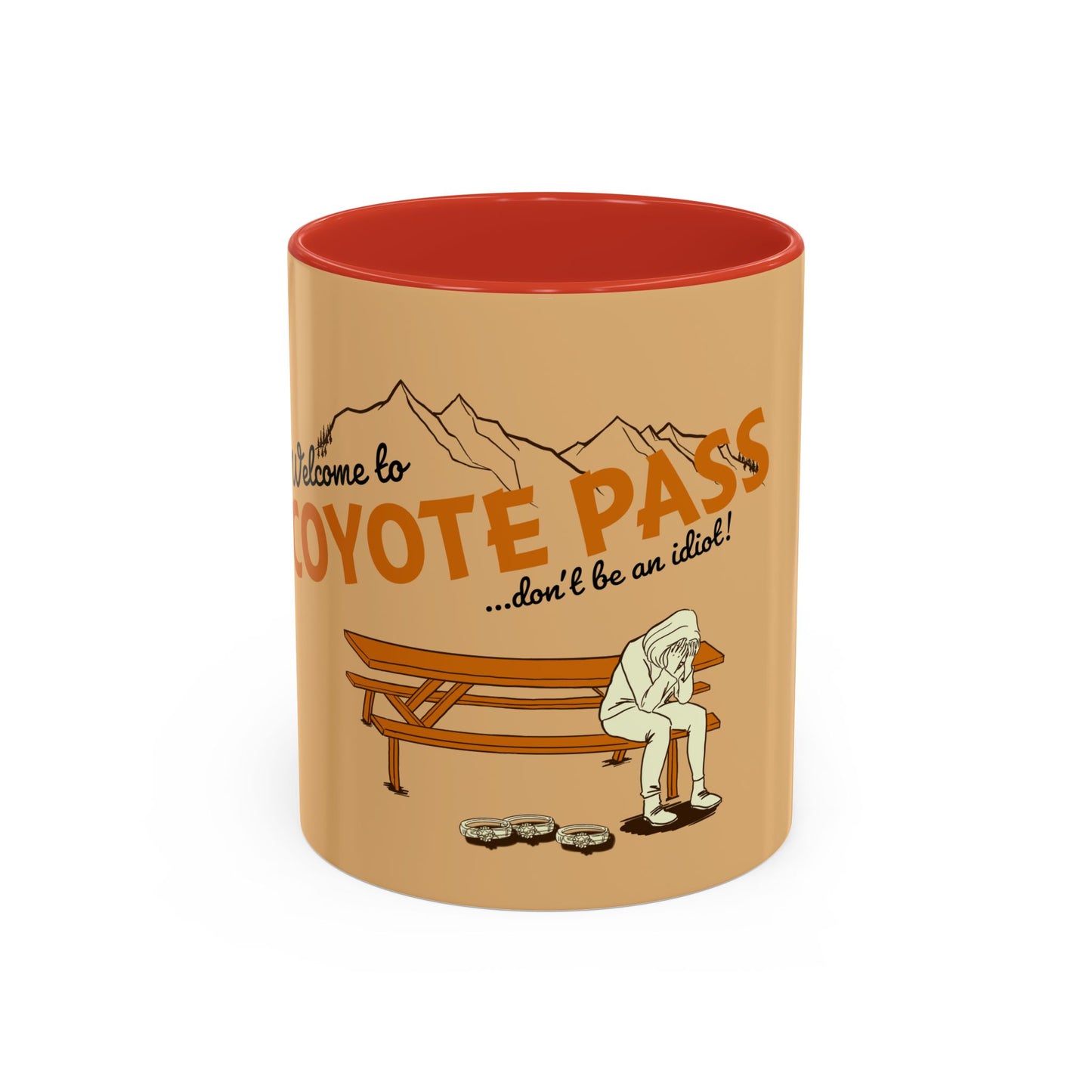 Tan Coyote Pass Mug (11, 15oz)