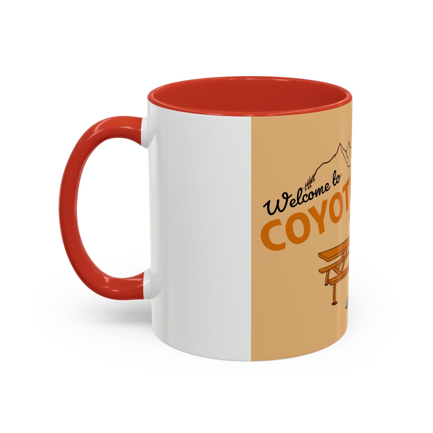 Tan Coyote Pass Mug (11, 15oz)