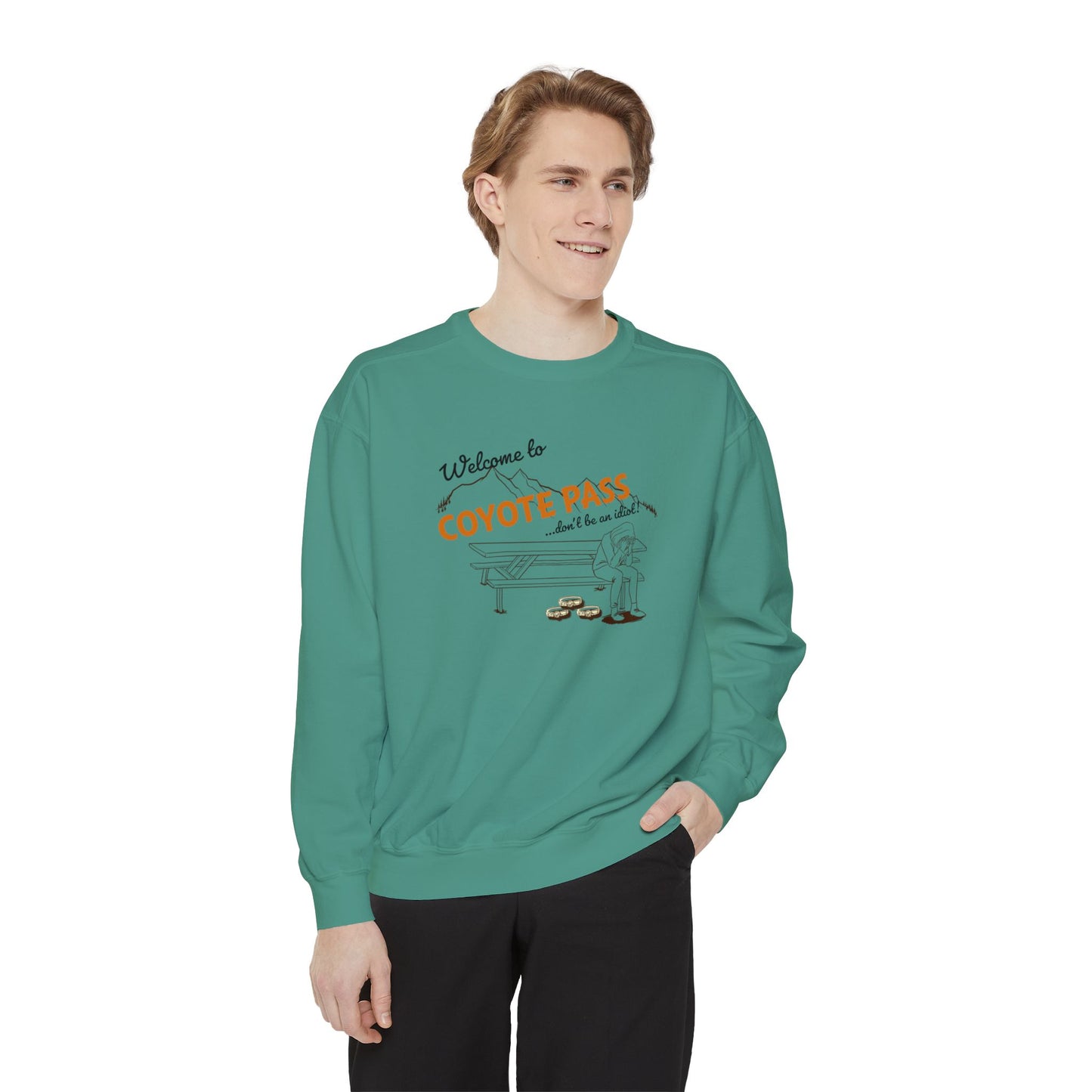 Coyote Pass Garment-Dyed Sweatshirt