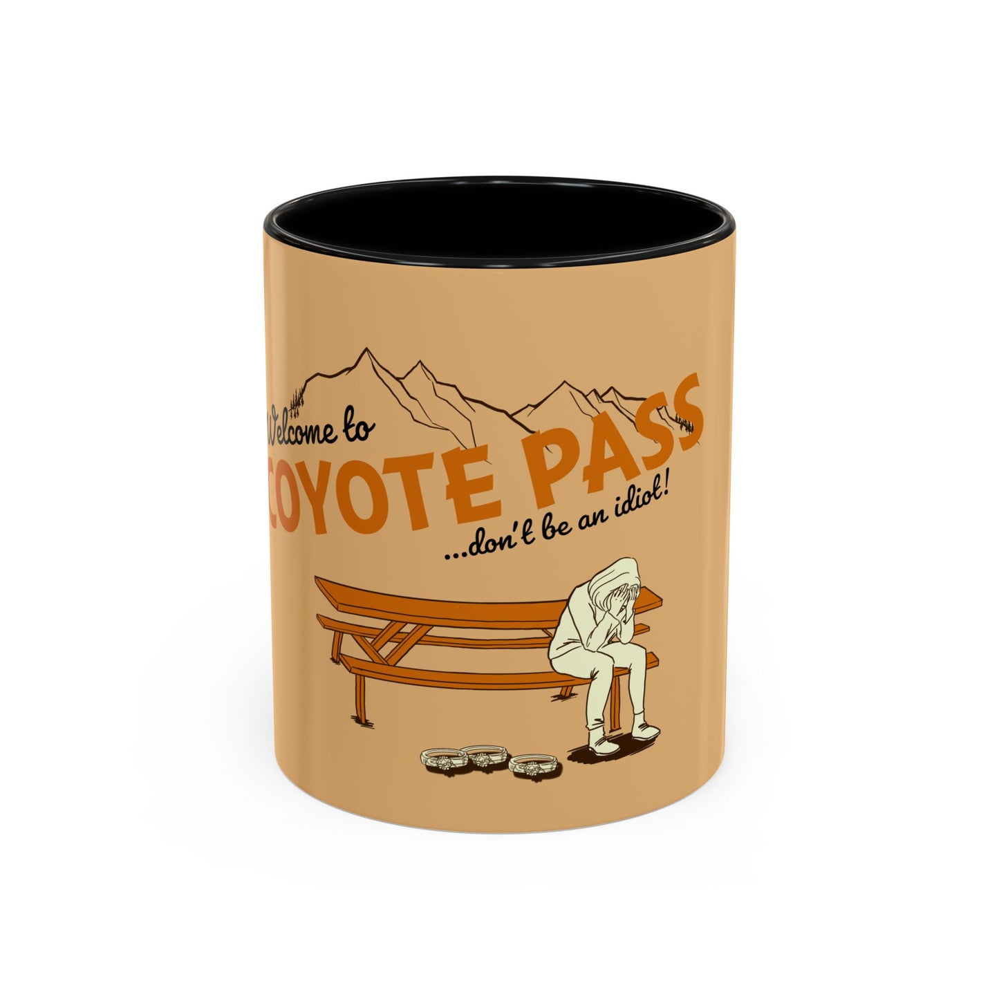 Tan Coyote Pass Mug (11, 15oz)