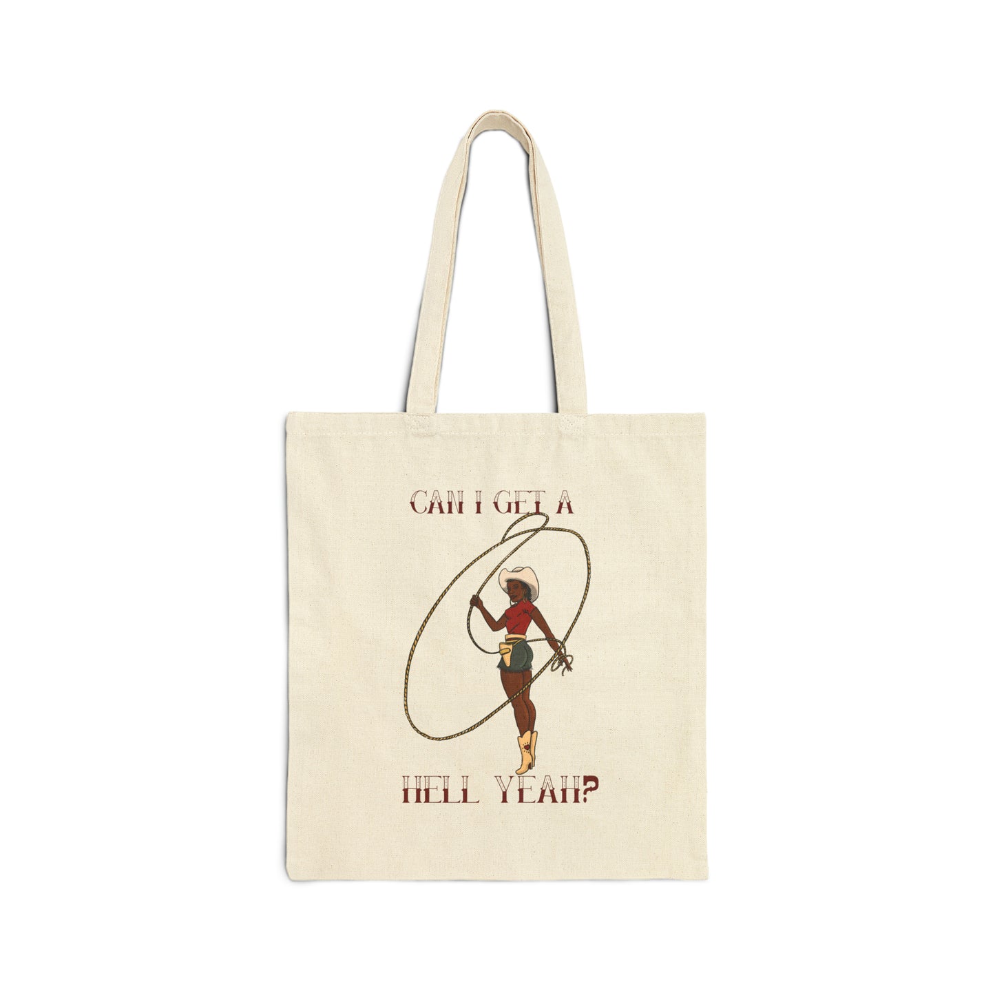 Hell Yeah Cotton Canvas Tote Bag